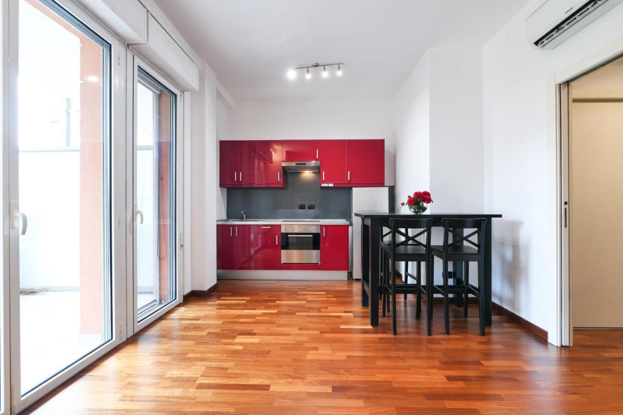 Contempora Apartments - Monolocale Con Terrazza Via F. De Sanctis, 41 Милан Экстерьер фото